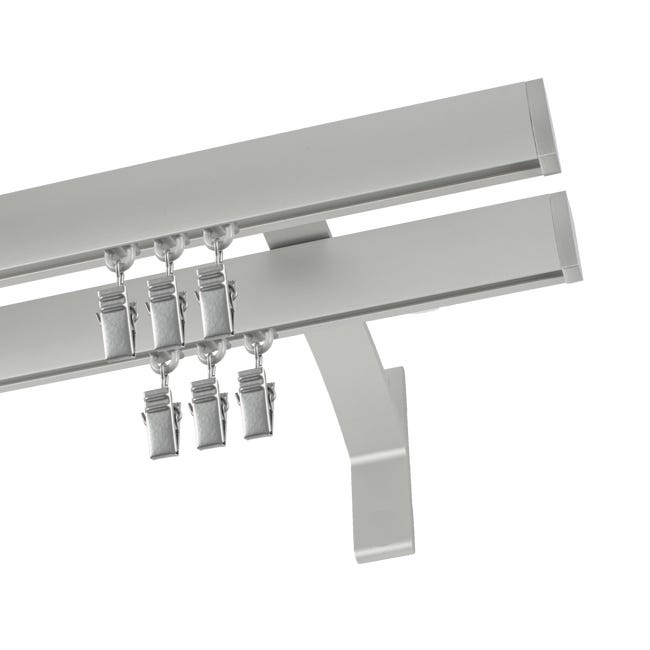 Żabki ze ślizgiem do profilu aluminiowego 10 szt. srebrne