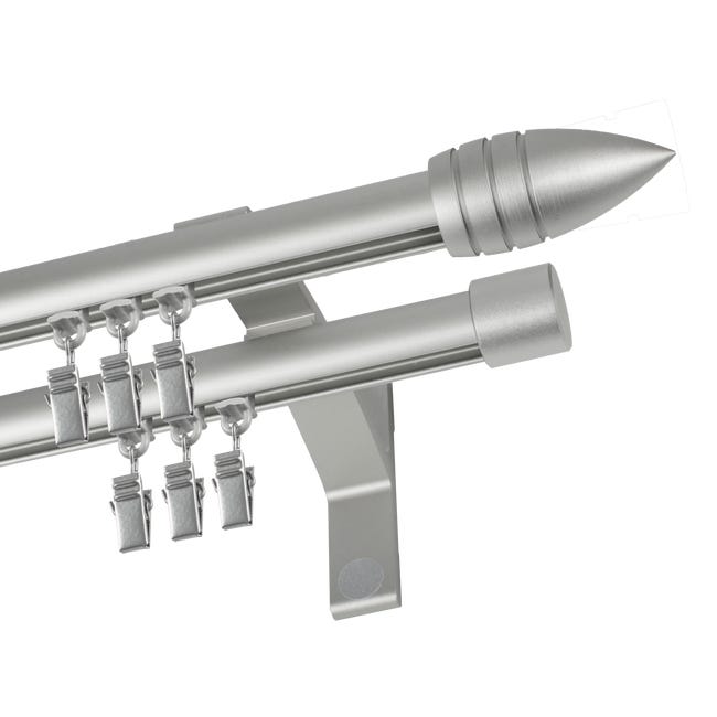 Żabki ze ślizgiem do profilu aluminiowego 10 szt. srebrne
