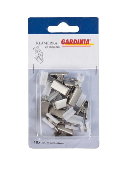 Żabki ze ślizgiem do systemu panelowego 10 szt. Gardinia