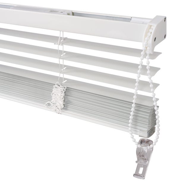 Żaluzja aluminiowa Epona 140 x 175 cm biała 25 mm Inspire