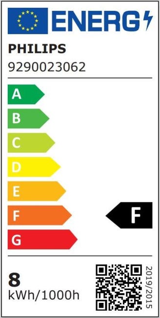 Żarówka LED 2 szt. E27 8 W = 60 W 806 lm Ciepła biel Philips Ecofit