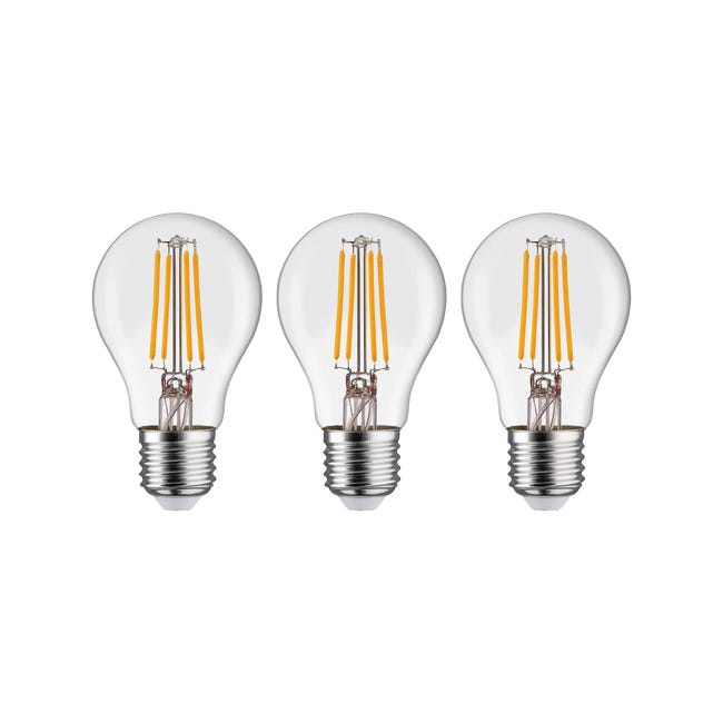 Żarówka LED 3 szt. E27 5.9 W = 60 W 806 lm Ciepła Lexman