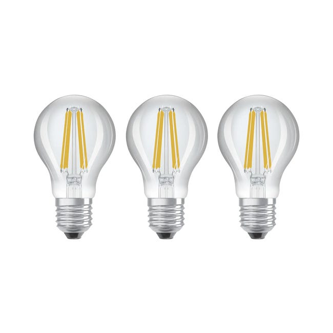 Żarówka LED 3 szt. E27 7,2 W 1521 lm Neutralna biel Lexman