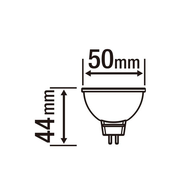 Żarówka LED 3 szt. GU5.3 4.4 W = 35 W 450 lm Neutralna Lexman