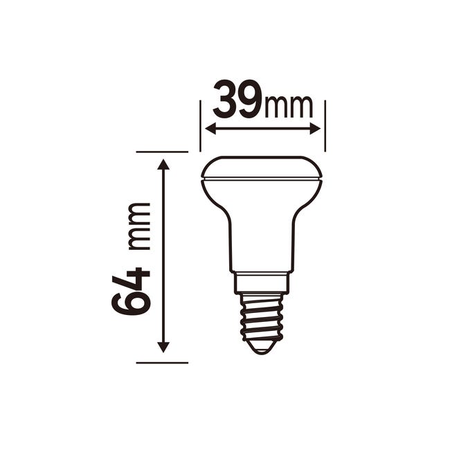 Żarówka LED E14 2 W 196 lm Ciepła biel Lexman
