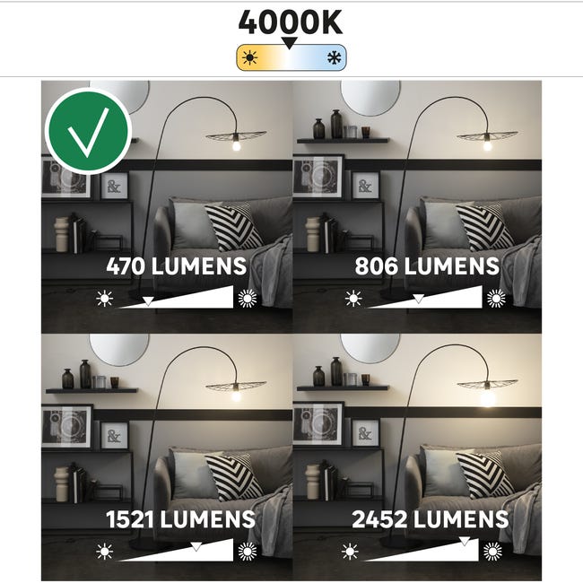 Żarówka LED E14 3,4 W = 40 W 470 lm Neutralna biel Lexman