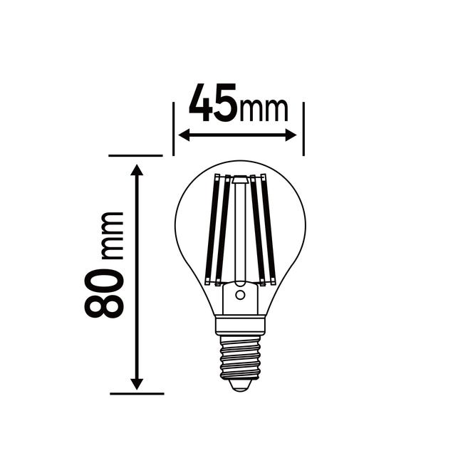 Żarówka LED E14 3,4W 470 LM Neutralna biel Lexman