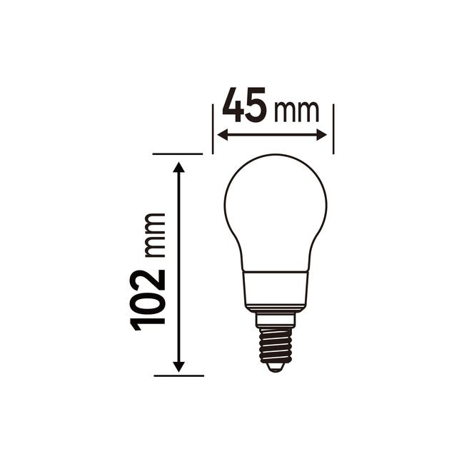 Żarówka LED E14 3,8 W 806 lm Neutralna biel Lexman