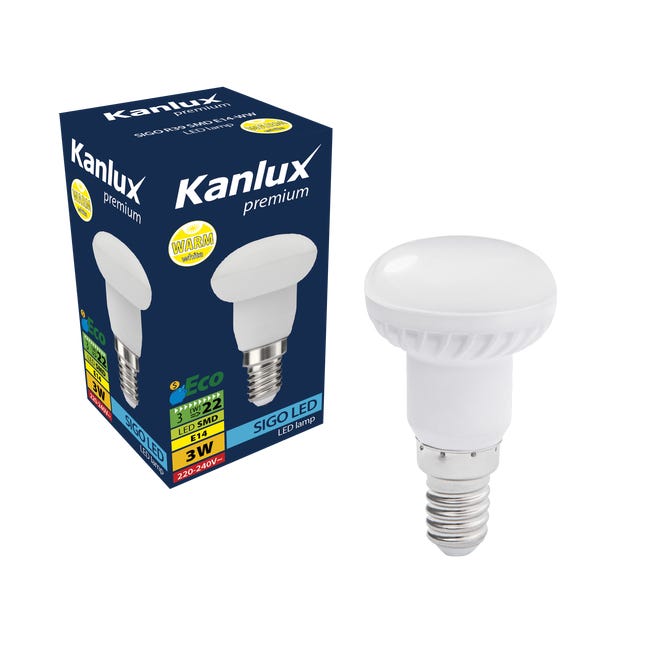 Żarówka LED E14 3 W = 22 W 240 lm Ciepła KANLUX