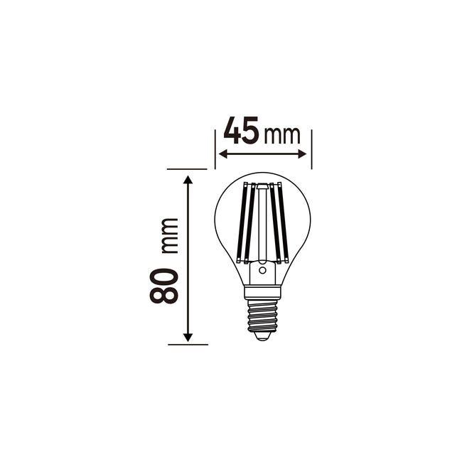 Żarówka LED E14 3 szt. 3,4 W 806 lm Neutralna biel Lexman