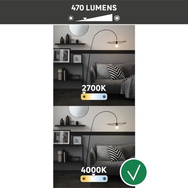 Żarówka LED E14 3.4 W = 40 W 470 lm Neutralna Lexman