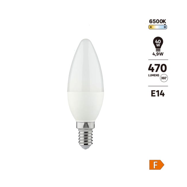 Żarówka LED E14 4,9 W 470 lm Zimna biel Lexman