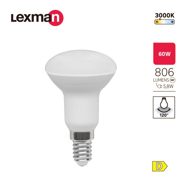Żarówka LED E14 5,8 W 806 lm Ciepła biel Lexman