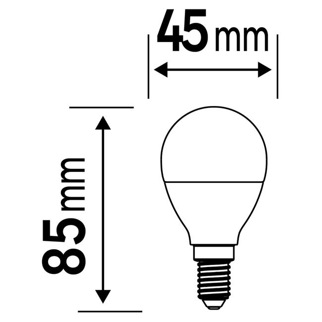 Żarówka LED E14 5,9 W 806 lm Ciepła biel Lexman