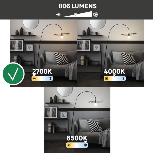 Żarówka LED E14 5,9 W = 60 W 806 lm Ciepła biel Lexman