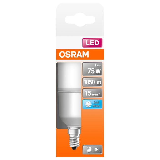 Żarówka LED E14 9 W = 75 W 1050 lm Neutralna biel Osram