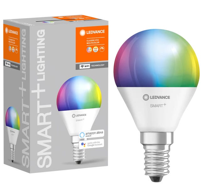 Żarówka LED E14 Smart+ 5 W 470 lm RGBW Ledvance