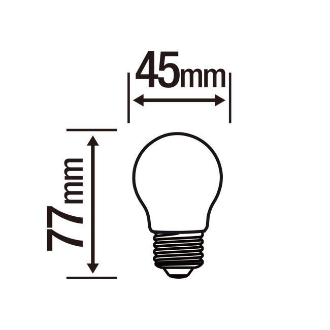 Żarówka LED E27 1,8 W 250 lm Ciepła biel Lexman