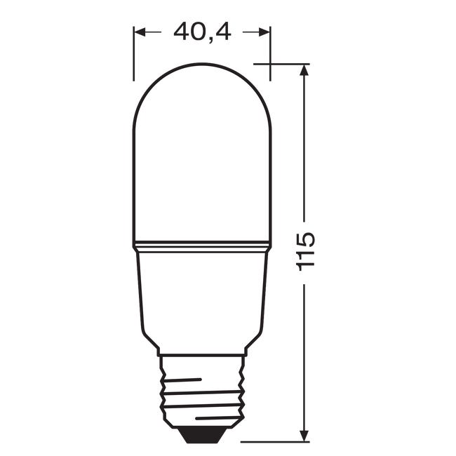 Żarówka LED E27 10 W = 75 W 1050 lm Neutralna biel Osram