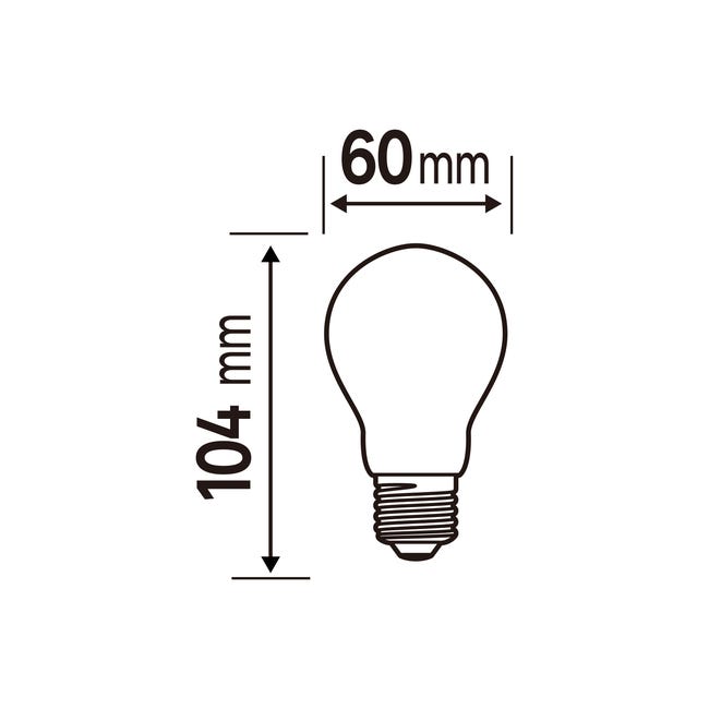 Żarówka LED E27 10 szt. 5,9 W 806 lm Ciepła biel Lexman