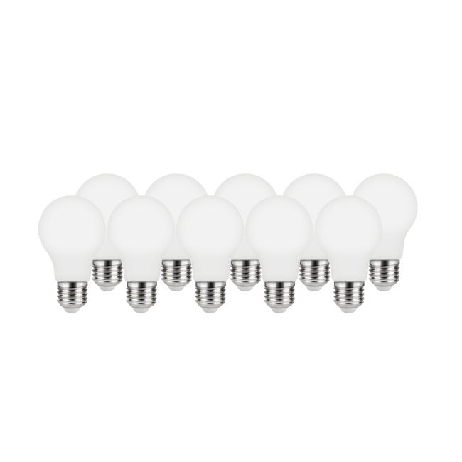 Żarówka LED E27 10 szt. 5,9 W 806 lm Zimna biel Lexman
