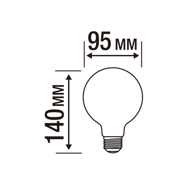 Żarówka LED E27 1055 lm neutralna biel Lexman