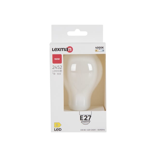 Żarówka LED E27 18 W 2452 lm Neutralna biel Lexman