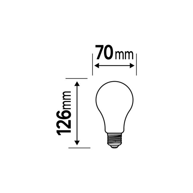 Żarówka LED E27 18 W = 150 W 2452 lm Neutralna biel Lexman