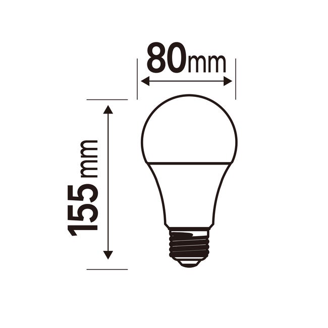 Żarówka LED E27 24 W 3452 lm Ciepła biel Lexman 