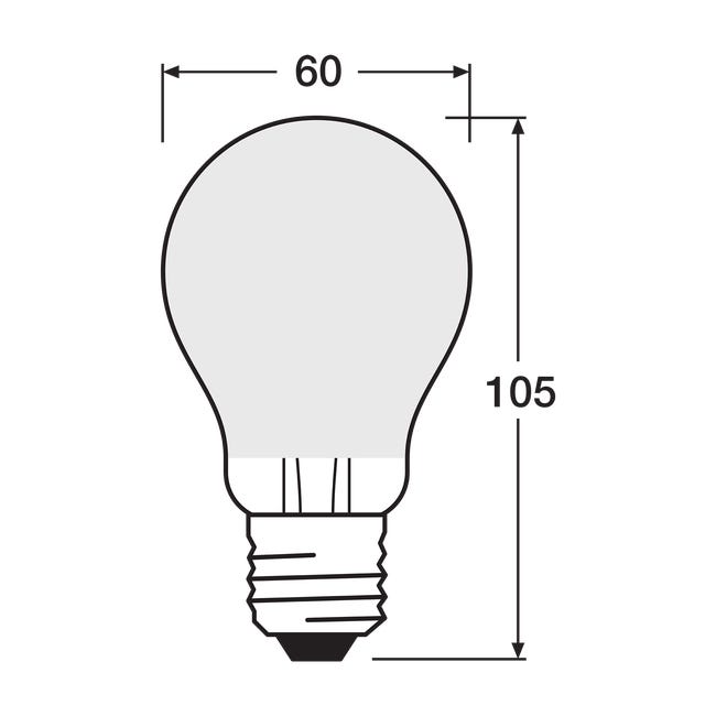 Żarówka LED E27 2szt. 7,5 W 1055 lm Neutralna biel Osram