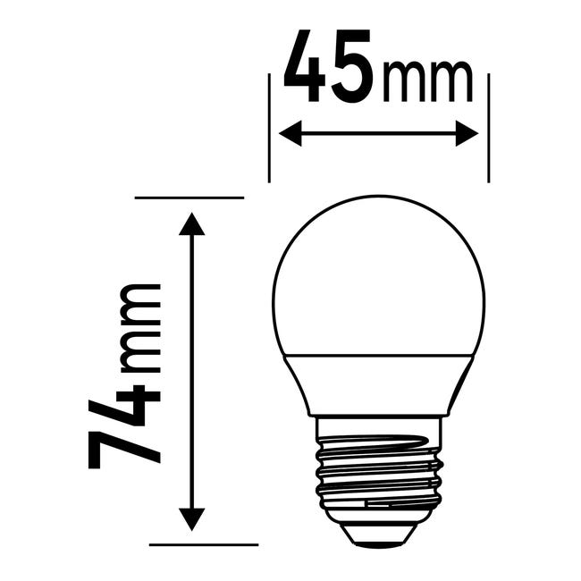 Żarówka LED E27 3,4 W 470 lm Ciepła biel Lexman