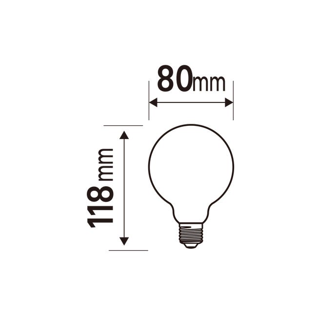 Żarówka LED E27 3,4 W 470 lm Neutralna biel Lexman