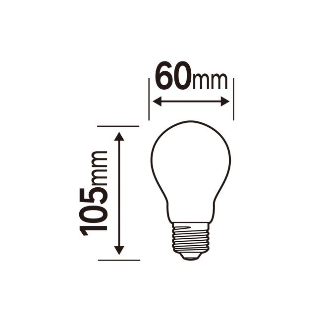 Żarówka LED E27 3,8 W 806 lm Ciepła biel Lexman