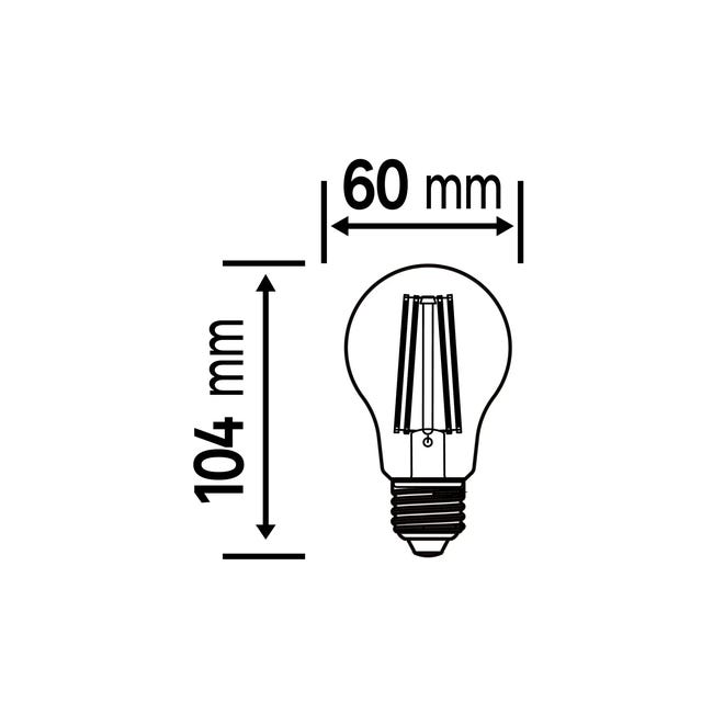 Żarówka LED E27 3,8 W 806 lm Neutralna biel Lexman
