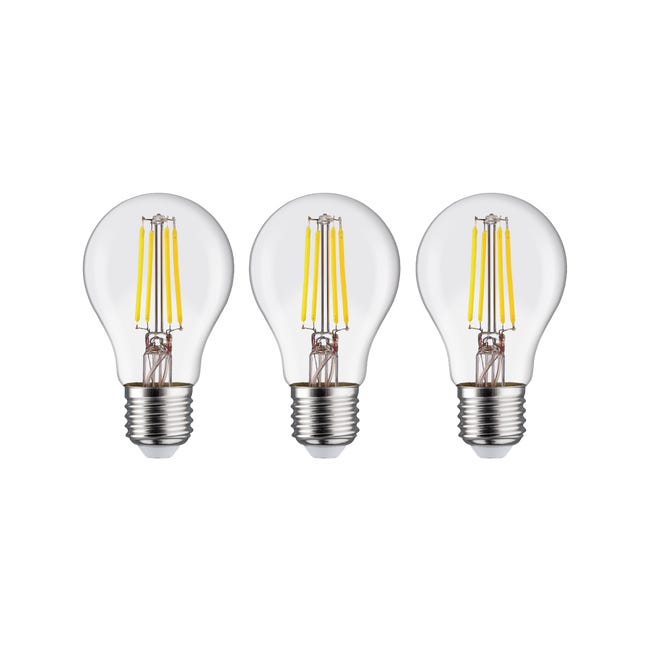Żarówka LED E27 3 szt. 5,9 W 806 lm Neutralna biel Lexman