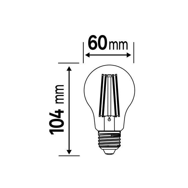 Żarówka LED E27 3szt. 3,8 W 806 lm Neutralna biel Lexman