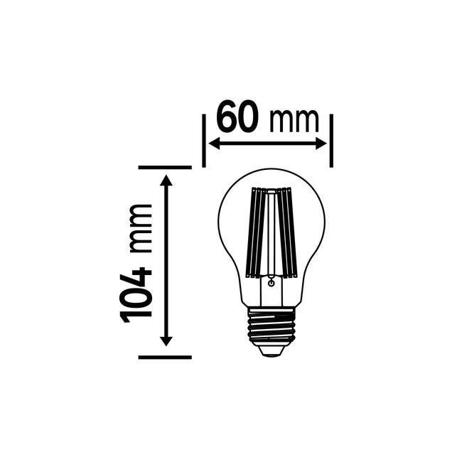 Żarówka LED E27 7,2 W 1521 lm Ciepła biel Lexman