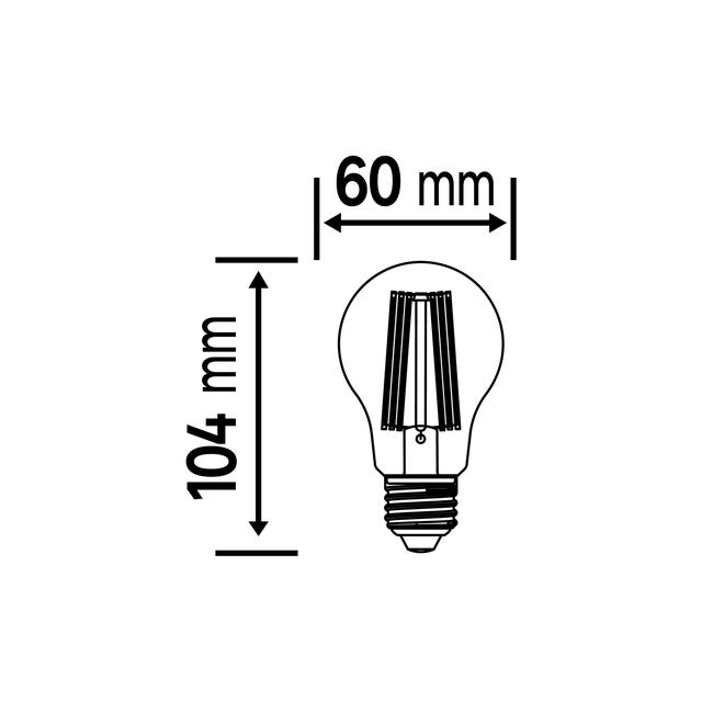 Żarówka LED E27 7,2 W 1521 lm Neutralna biel Lexman