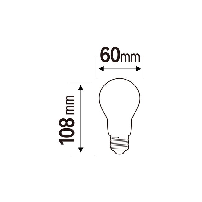 Żarówka LED E27 7,8 W 1055 lm Zimna biel Lexman