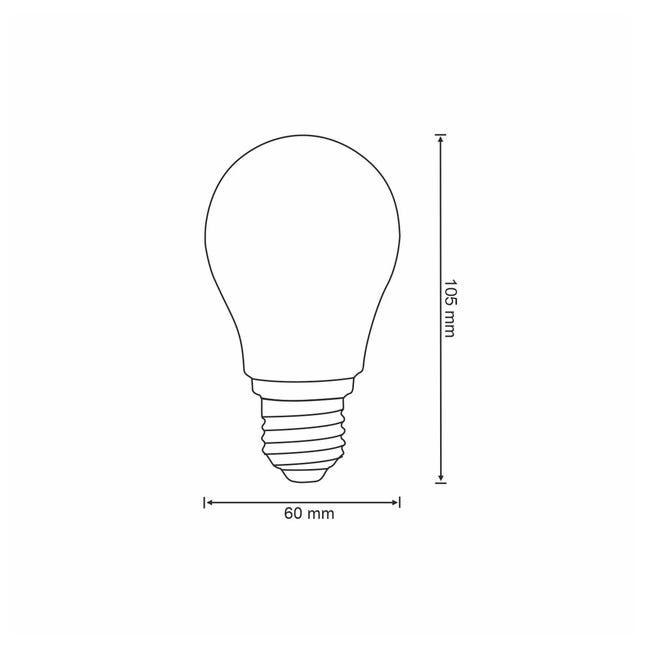 Żarówka LED E27 TUYA (230 V) 7 W 806 lm WIFI POLUX