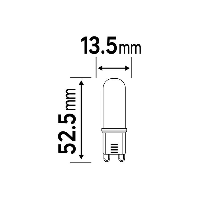 Żarówka LED G9 2,2 W 250 lm Neutralna biel Lexman