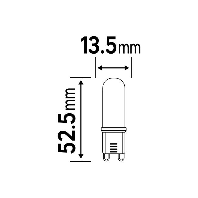 Żarówka LED G9 2.2 W = 25 W 250 lm Neutralna biel Lexman