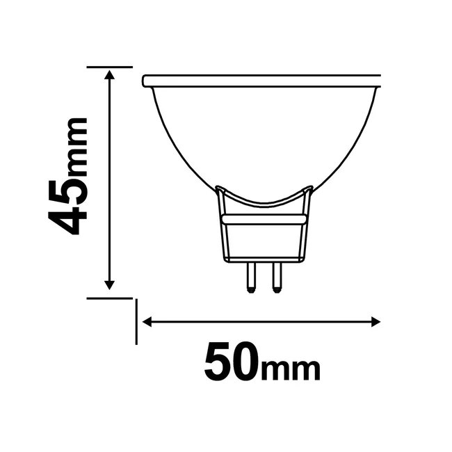 Żarówka LED GU5.3 3,6 W 450 lm Neutralna biel Lexman