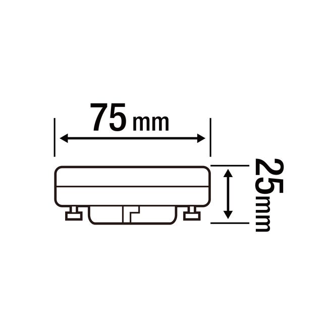 Żarówka LED GX53 9 W 1000 lm Neutralna biel Lexman