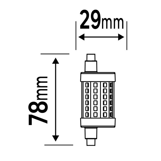 Żarówka LED R7S 10,5 W 1521 lm Ciepła biel Lexman