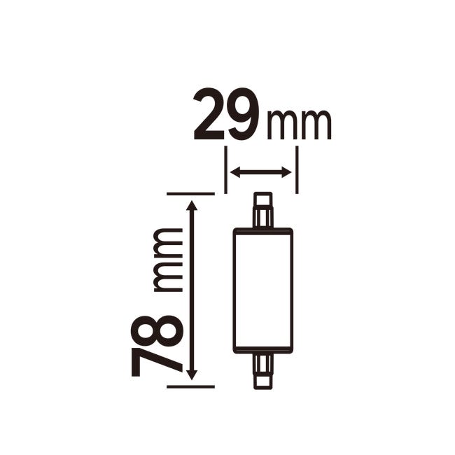 Żarówka LED R7S 10,5 W = 100 W 1521 lm Ciepła biel Lexman
