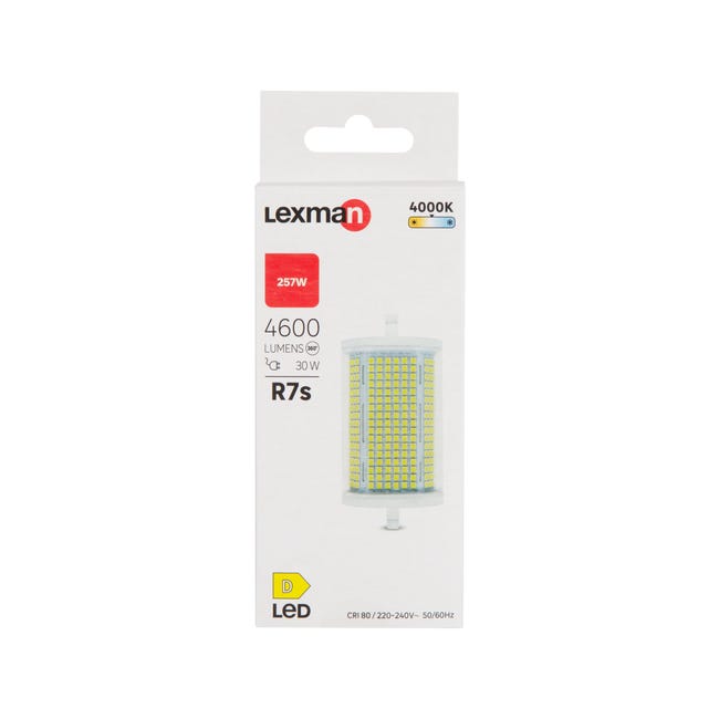 Żarówka LED R7S 30 W 4600 lm Neutralna biel Lexman