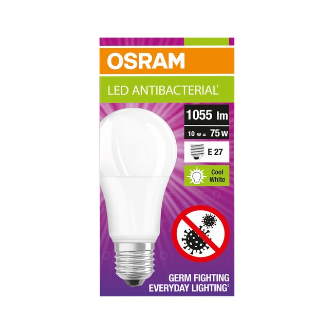 Żarówka antybakteryjna LED E27 10 W 1055 lm Neutralna Osram