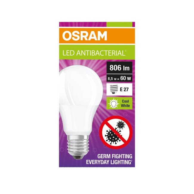 Żarówka antybakteryjna LED E27 8.5 W 806 lm Neutralna Osram