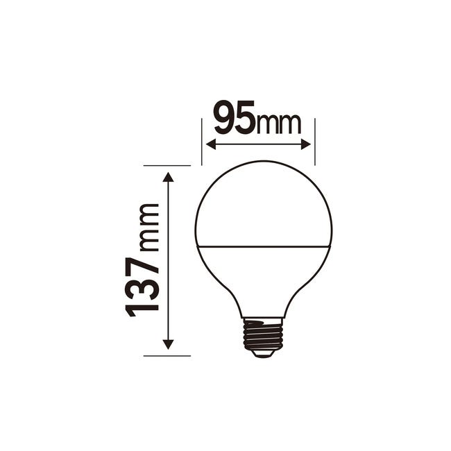 Żarówka dekoracyjna LED E27 13.5 W 1521 lm Neutralna biel Lexman